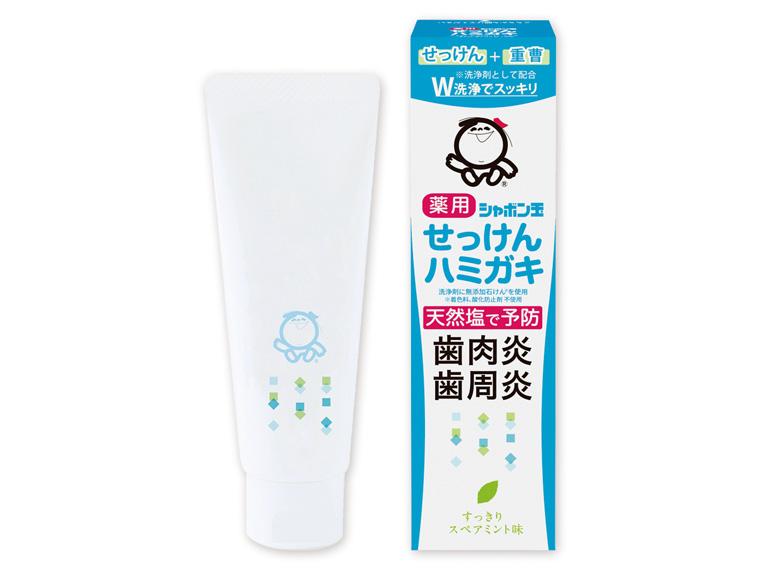 シャボン玉 薬用せっけんハミガキ  80g