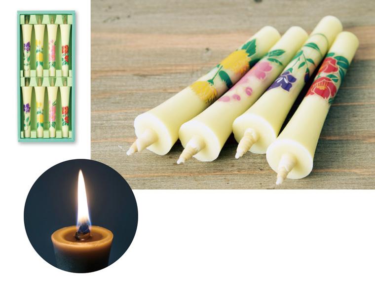 和ろうそく 四季あかり   2号 8本入 