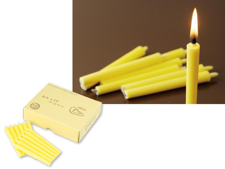 菜の花ろうそく  2号 40本 