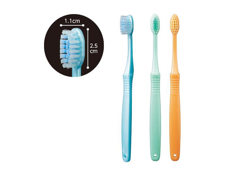 ストレートハブラシ レギュラーふつう 3本入 