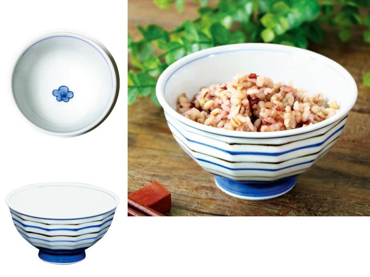 有田焼 手描き千段飯碗  1個