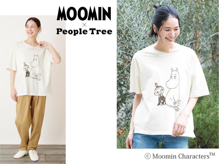 [数量限定40個（抽選）]ムーミンＴシャツ　ホワイト　　　　　　
