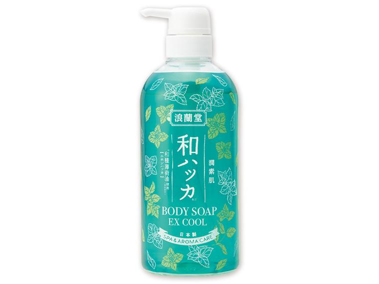 潤素肌 和ハッカ クールボディソープ 480ml 