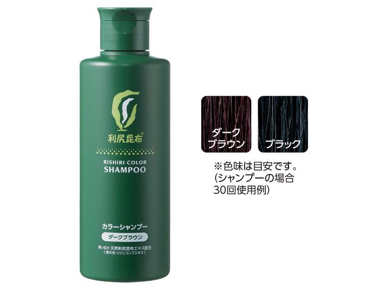 利尻カラーシャンプー 200ml  ダークブラウン 